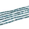 365i Apatyt kamień naturalny fasetowany, 2mm sznur 38cm
